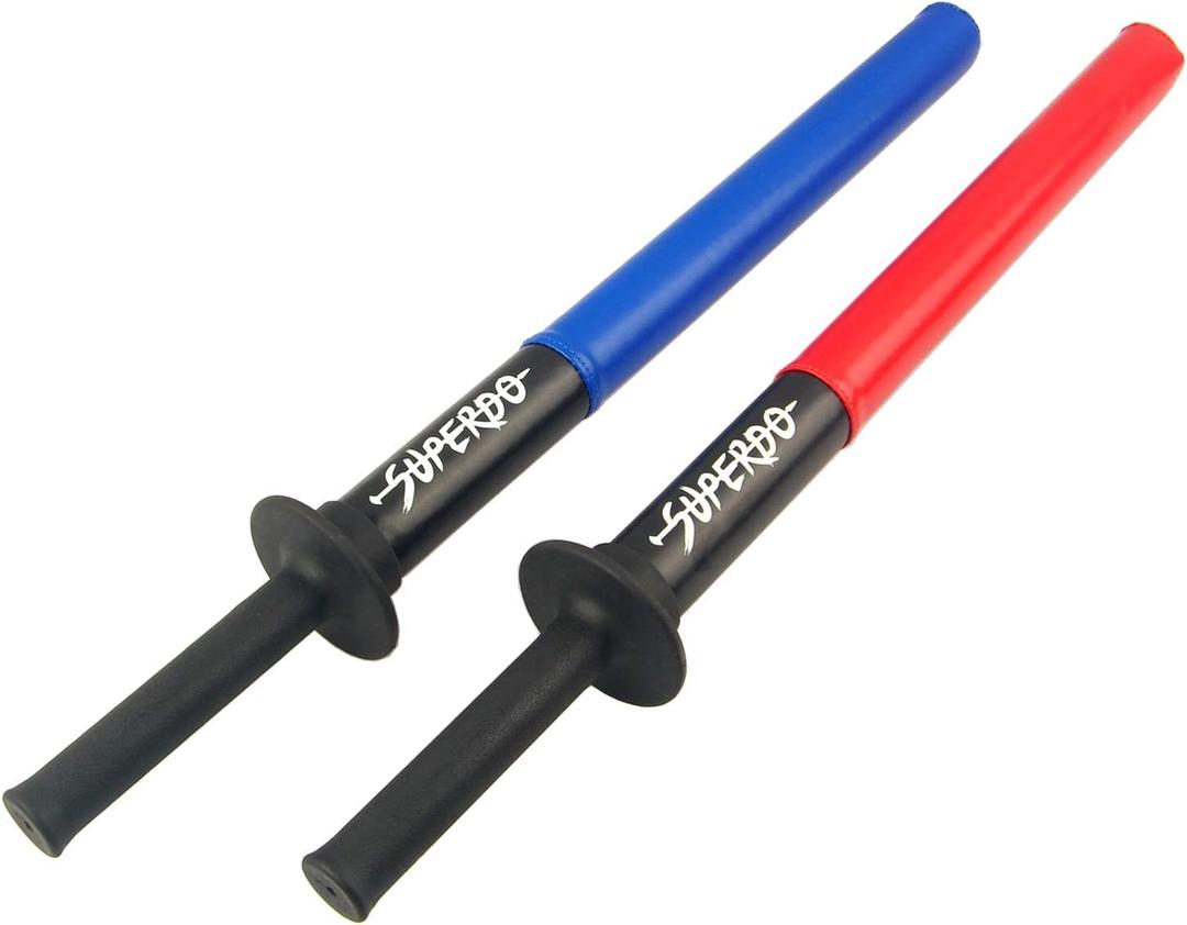 Foam Sparring Sword Training 27 Inch Overall (Set of 2) (Red&Blue)