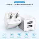 iPhone Charger,[Apple MFi Certified] Fast iPhone Charger 2PACK 6FT Lightning Cable Cord Fast Charging Dual 2 Port Plug USB Wall Charger Compatible with iPhone 14 13 12 11 Pro Max XS XR X 8 Plus 7 iPad