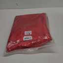 Horbaunal 100 Pack Satin Napkins 20" x 20" Oversized Dinner Napkins with Elegant Lace, Soft Cloth Napkins for Parties, Weddings, Events, Red