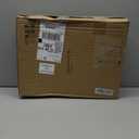 Briful Orchid Artificial Flowers 18in White Fake Orchid Silk Flowers with Ceramic Pot Faux Orchid Arrangement for Home Office Room Coffee Table Centerpiece Modern Decoration