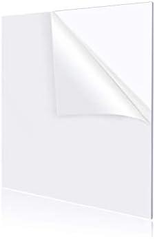 2' x 3' Acrylic Sheet Clear Plexiglass Sheet, Transparent Acrylic Board with Protective Paper for Craft, Frame, DIY Display Projects, Pack of 1