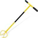 Manual Twist Tiller, Efficient Tiller for Gardening, Efficient Soil Cultivation, Garden Bed Tiller, Premium Handheld Garden Tool
