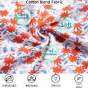 Nightgowns for Women, Women's Sleepwear Lightweight Cotton Nightdress, Crew Neck Sleepshirt Short Sleeve Loose Fit (L)