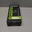 2 x Knee Brace for Men & Women, Compression Knee Sleeve with Patella Gel Pad & Side Stabilizers, Knee Support for Running, Workout, Knee Pain Relief, Meniscus Tear, Arthritis, ACL, Injury Recovery (Black, Large)