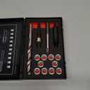 M12x1.25 Thread Repair Kit with Insert HSS Drill, Tap, Counterbore, Installation Driver, Metric, 10PCS Stainless Steel Insert M12X1.25X15MM