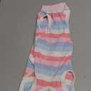 Dog Surgery Recovery Suit, Breathable Dog Surgery Spay Recovery Suit,Dog Onesie for Surgery Female Male,Substitute E-Collar & Cone for Abdominal Wounds Recovery Shirt(Pink, Large) (LargeBack13" Chest 16.5" Weight 9-12lb))