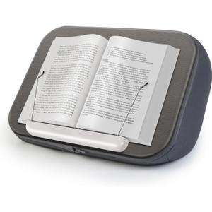 elitehood Book Stand, Comfortable Book Stand with Pillow Pad for Hand Free Reading in Bed, Bed Book Lap Holder - Minimize Neck Strain & Perfect Idea for Book Lovers in Dorm Room or Anywhere (Standard 13.3"10.2")