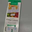 YouCopia ReStickable Fridge Labels, 3D Fridge Labels, Reusable Nano-Suction, White