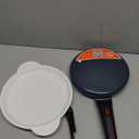 Gourmia 8 Crepe Maker  Nonstick Ceramic Electric Griddle for Crepes, Tortillas & Omelets, Automatic Batter Dipping, Compact & Lightweight, Quick Heat-Up, Includes Batter Plate, Easy Cleanup