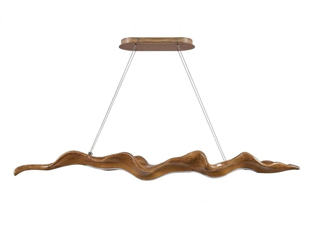 63in Linear Chandelier with Remote,Modern Resin Ceiling Pendant Lights for Dining Room Adjustable Color Temperature,Island Lighting Hanging Light for Kitchen,Living Room (62.99in)