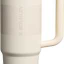 STANLEY Quencher ProTour Flip Straw Tumbler with Leakproof Lid 30 oz | Built-In Straw and Handle | Cup Holder Compatible for Travel | Insulated Stainless Steel Cup | BPA-Free | Cream Fade
