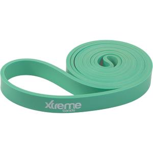 Xtreme Bands Pull Up Assist Resistance Bands - Heavy-Duty Long Workout Bands for Pull-Ups, Powerlifting, Stretching, and Home Workouts -15lbs to 125lbs of Resistance (Mint Green)