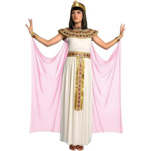 Morph Cleopatra Women's Egyptian Halloween Costume - Adult Cleopatra Dress (Medium)
