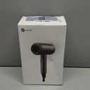 slopehill Professional Ionic Hair Dryer, Powerful 1800W Fast Drying Low Noise Blow Dryer with 2 Concentrator Nozzle 1 Diffuser Attachments for Home Salon Travel (Grey)