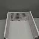 5 Pack Stackable Closet Storage Basket - Stackable Storage Bins, Multifunctional & Foldable Closet Organizer Waterproof, Wardrobe Cupboard Space-Saving Hat Storage Drawer Organizer, White