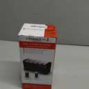 Remington Compact Ceramic Dual Voltage Hot Rollers for Long and Short Hair, Hair Setters, Hair Curlers, 1-1 " Purple/Black, 10 Piece Set