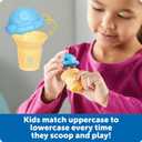 Learning Resources Mini Letter Scoops - Letter Recognition, ABC Color Matching Game, Alphabet Phonics for Toddlers, Imaginative Skills, Fine Motor, Montessori Food Toys, Gifts for Boys and Girls
