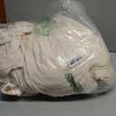 H.VERSAILTEX Real Velvet Plush 3 Piece Stretch Sofa Covers Couch Covers for 2 Cushion Couch Sofa Slipcovers Width Up to 90 Inch Feature Thick Soft Stay in Place (Sofa, Cream)