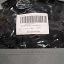 HEEKPEK Womens Winter Long Puffer Coats Thicken Warm Quilted Jacket Mid-Length with Side Zipper and Hood Parka Outerwear (Large, Black)