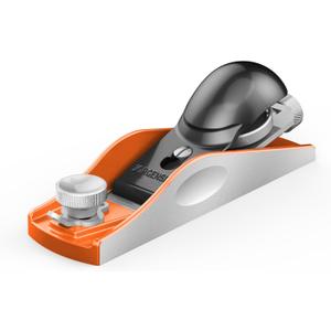 JORGENSEN NO.60-1/2 6-1/4" Wood Planer, Hand Planer for Woodworking, Low Angle Block Plane, Small Hand Plane for Trimming, Wood Planing, Craft - Professional Ductile Iron Body, Adjustable Mouth