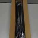 2 Pack Black Spring Tension Curtain Rods 30 to 63 Inch Adjustable Expandable Spring Loaded Curtain Rods No Drilling Suitable for Small Short Tension Rods 33-59 Inch Doors, Windows, Closet