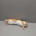 shangman Lovely Plush Cat Doll Cute Cartoon Soft Stuffed Kitten Long Throw Sleeping Pillow Toy Gift for Kids Girlfriend Multiple Size (Brown,50cm/19.6in)