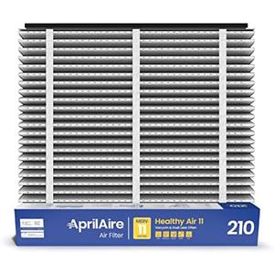 AprilAire 210 Replacement Filter for AprilAire Whole House Air Purifiers - MERV 11, Clean Air & Dust, 20x25x4 Air Filter (Pack of 1)