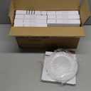 8 Packs 6 Inch LED Low Profile Recessed & Surface Mount Disk Light, Round, 15W, 900 Lumens, 5000K Daylight White, CRI80, Driverless Design, Dimmable, ETL Listed, White