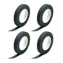 4 Rolls Floral Tape 1/2" Wide, Dark Green Floral Tapes Green Bouquet Tapes, Grass Green Stem Wrap for Bouquet Stem Wrapping/Wedding Bouquet