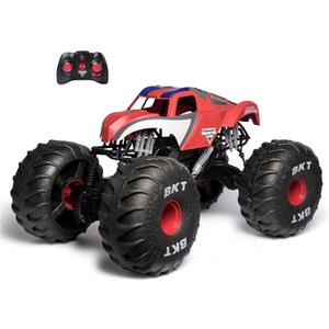 Monster Jam Marvel Mega Spider-Man RC Monster Truck, All-Terrain, Over 2 Feet Long, 1:6 Scale, Super Hero Kids Toys for Boys and Girls Ages 4 and Up (Multicolor)