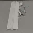 Mumeasy 36" High Extra Tall Dog Gate, 29.6"-40.5" Wide Pressure Mounted Tall Baby Gate for Dog, Auto Close Pet Gate with Door for Stairs,Doorways,House,White