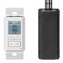 Ortis New 2024! Humidity Sensor Switch, in-Wall Bathroom Fan Automated Control Switch, Separate Sensor for Better Moisture Detection, 328ft Range, 110/220V, Keep Your Room Dry