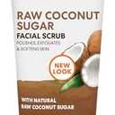 Palmer's Coconut Oil Formula Coconut Sugar Facial Scrub Exfoliator, Face Scrub to Gently Exfoliate Away Dirt and Dead Skin Cells with Chamomile to Soften & Calm, 3.17 Ounces (Pack of 1)