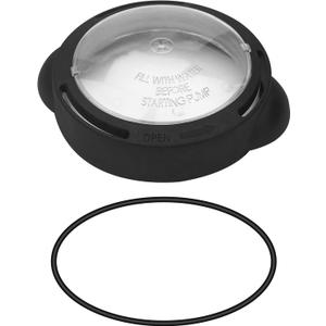 SPX5500D Strainer Cover, SPX5500D Pump Lid Replacement with O-Ring, for Hayward Power Flo Matrix SP1590 Pump Series, Black
