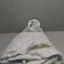 Christmas Tree Skirt 60 Inches, White Tree Skirts Xmas Faux Rabbit Fur Tree Skirts Christmas Decorations for Holiday Christmas Party Home Decorations