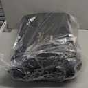 Rolling Garment Bag for Travel - Convertible Duffel Bag with Wheels & Shoes Compartment, Carry on Suit Luggage Bag with Trolley for Business Trip, Wedding, Weekender (Black)