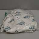 Horaldaily Christmas Tablecloth 60×84 Inch Rectangular, Trees Green Boho Washable Table Cover for Party Picnic Dinner Decor