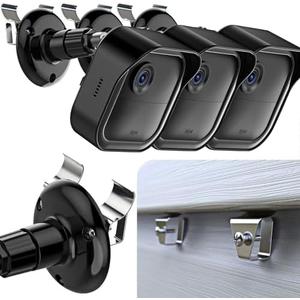 Blink Outdoor Vinyl Siding Mount with Waterproof Case, No-Hole Needed Mounting Bracket and Full Weather Proof Cover for All-New Blink Outdoor 4/3rd Gen/2K+ Security Camera System(3 Pack)