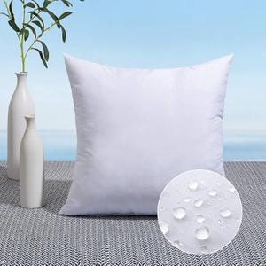 MIULEE 18x18 Pillow Insert Throw Pillow Insert, Outdoor Pillows Water-Resistant Premium Outdoor Pillow Stuffer Sham Square for Couch Sofa Patio Furniture Cushion Porch Swing