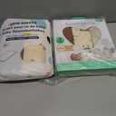 Baby Swaddle, 100% Cotton, Improves Sleep & Calms Startle Reflex, 0-3 Months, Pocket Fold Design for Easy Changes, 1.0 TOG, 3-Pack - Rising Sun And 2 Pack Muslin Crib Sheets for Baby Boys & Girls, 52" x 28"