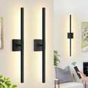 Wireless Wall Sconces, 2 Pack LED