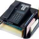 Officemate 26102 Recycled Telephone Stand, 12 1/4 x 10 1/2 x 5 1/4, Black (OIC26102)