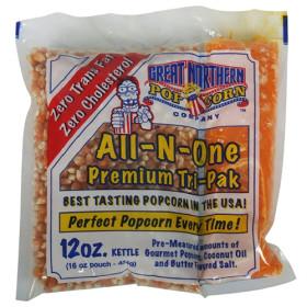 Great Northern 83-DT5413 Movie Theater Style 12oz Portion Popcorn Packs, Count of 24