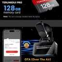 4K+4K Dash Cam Front and Rear, Free 128GB Card Included, 5.8GHz WiFi Dash Camera for Cars, Built-in GPS, G-Sensor, 170Wide Angle, 3" IPS Screen, 24H Parking Mode, Support 512GB Max