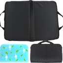 New Upgraded Portable Seat Cushion (15.7" x 11.8") Foldable Travel Cushion, for Airplane Seats, Camping, Stadium, Cinema, Garden Benches Seat Cushion
