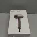 Slopehill Professional Ionic Hair Dryer, Powerful 1800W Fast Drying Low Noise Blow Dryer with 2 Concentrator Nozzle 1 Diffuser Attachments for Home Salon Travel (Grey)