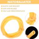 10 ft Latex Rubber Tubing 5/8 inch OD 1/2 inch ID Multicolor Natural Latex Tube Surgical Tubing Sling Rubber Band Fitness Hose, 1 Continuous Piece