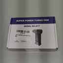 YUHUO Upgraded Compressed Air Duster, 360000 RPM Electric Air Duster with 5 Gear Power Motor, 8000mAh Rechargeable Cordless Mini Blower Jet Turbo Fan Replace Air Can for Computer Keyboard Car Outdoor