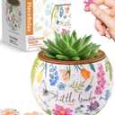 PieceRelax 3D Puzzle Planter 80 Pieces - Flower Pot - Little Garden, Home Decor Flower Pots for Indoor Cactus, Succulents Pots [K1116]