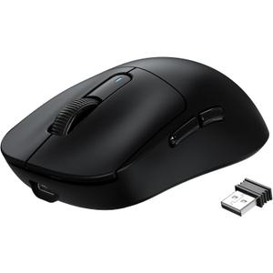 ATTACK SHARK X3 Wireless Gaming Mouse, 49g Ergonomic Computer Mouse, Triple Modes PAW3395 26K DPI Optical Sensor, 200h Battery Life, Programmable Buttons, Gaming Accessories for PC/Laptop/Mac (Black)